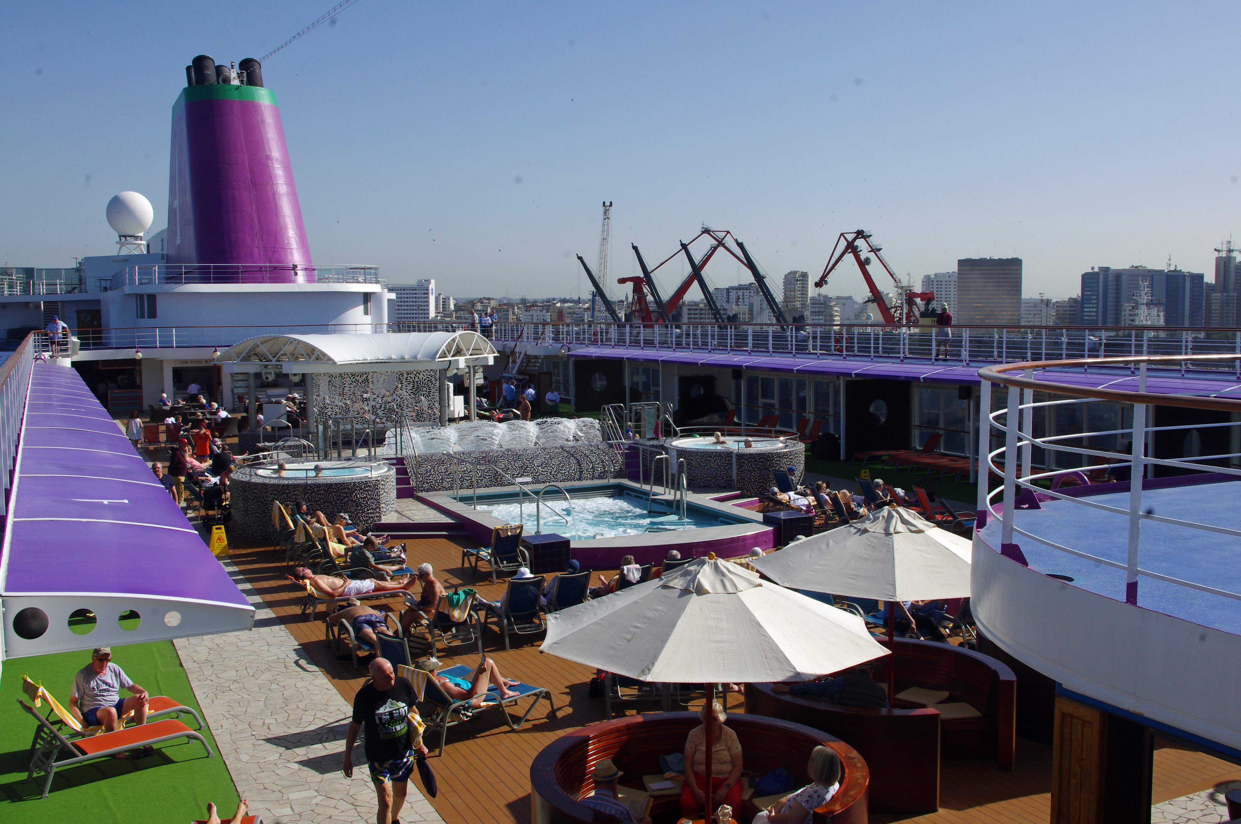 Aboard Ambition at Casablanca